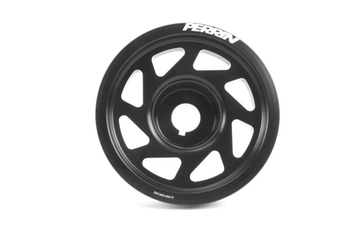 Perrin (Wrx/Sti) Ej Engines (W/O Ac) Crank Pulley - Black 1