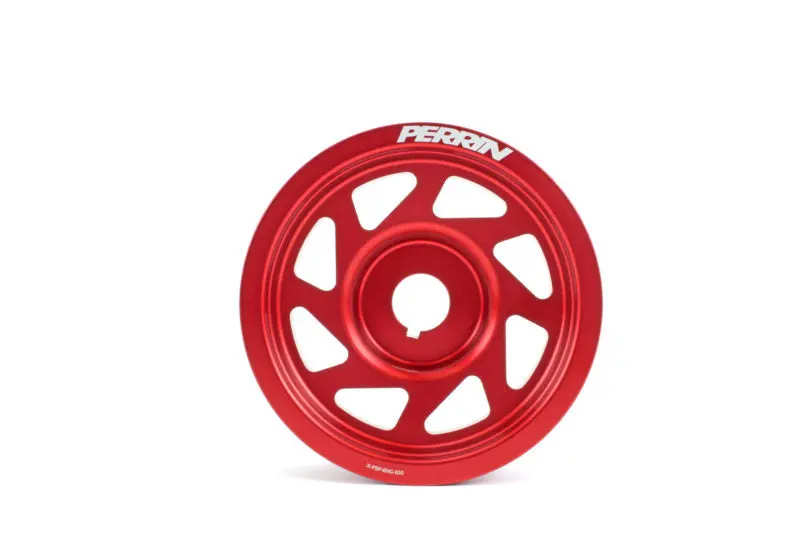 Perrin Crank Pulley For 10Th Gen Civic Type-R Red 1