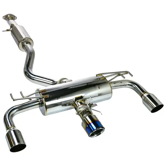 Remark 2023+ Toyota Gr Corolla Elite Spec Quad Tip Full Titanium Cat Back Exhaust 1