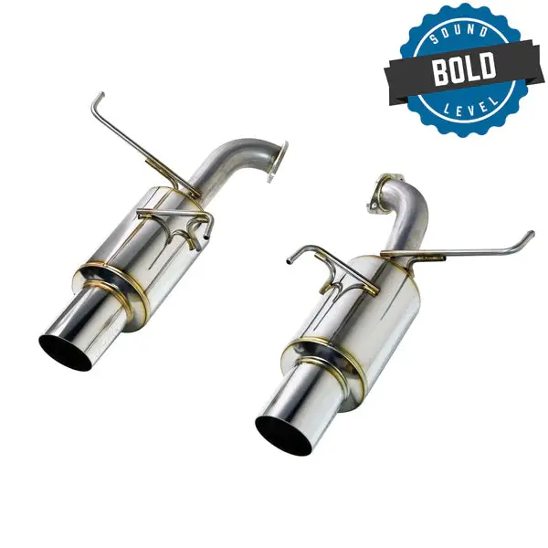 Remark 2022+ Subaru Wrx Vb Axleback Exhaust - Dual R1 Spec Stainless 1
