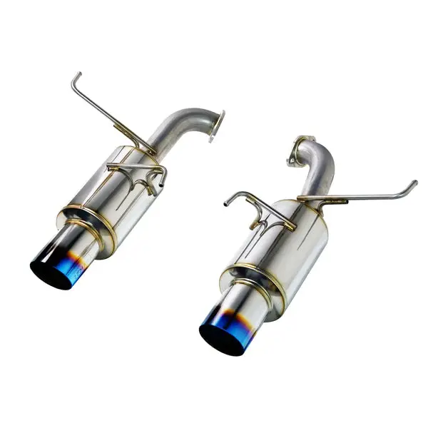 Remark 2022+ Subaru Wrx Vb Axleback Exhaust - Dual R1 Spec Burnt Stainless 1