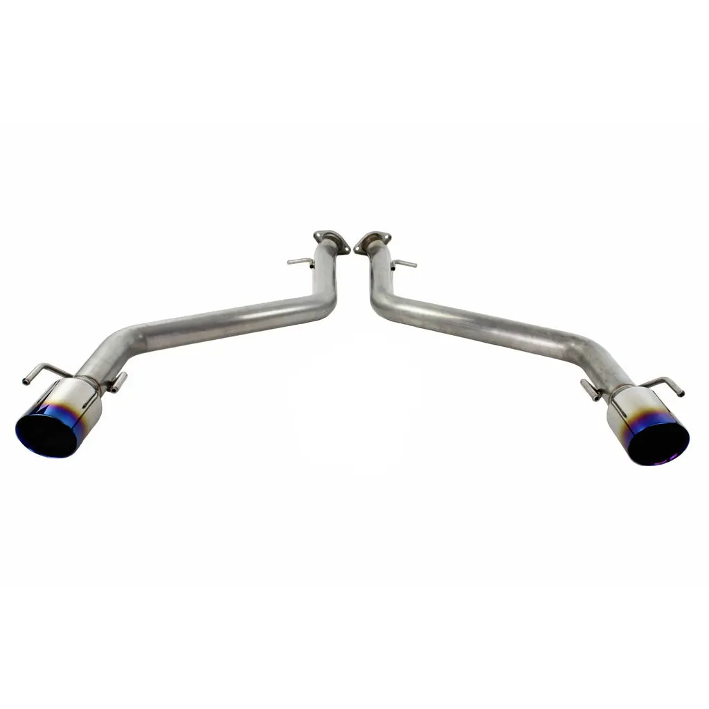 Remark 2021+ Lexus Is300/ Is350 Axleback Exhaust - Burnt Stainless Double Wall Tip (Muffler Version) 1