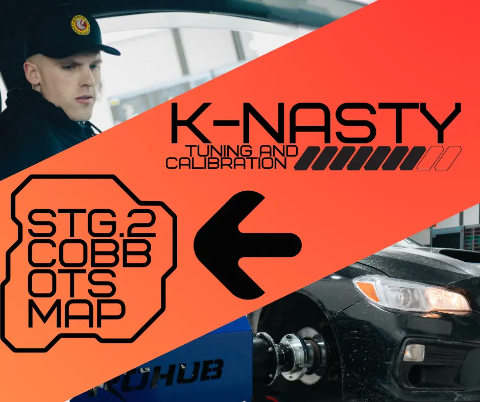 K-Nasty Stage 2 Ots Maps 2008-2014 Subaru Wrx/Sti 1