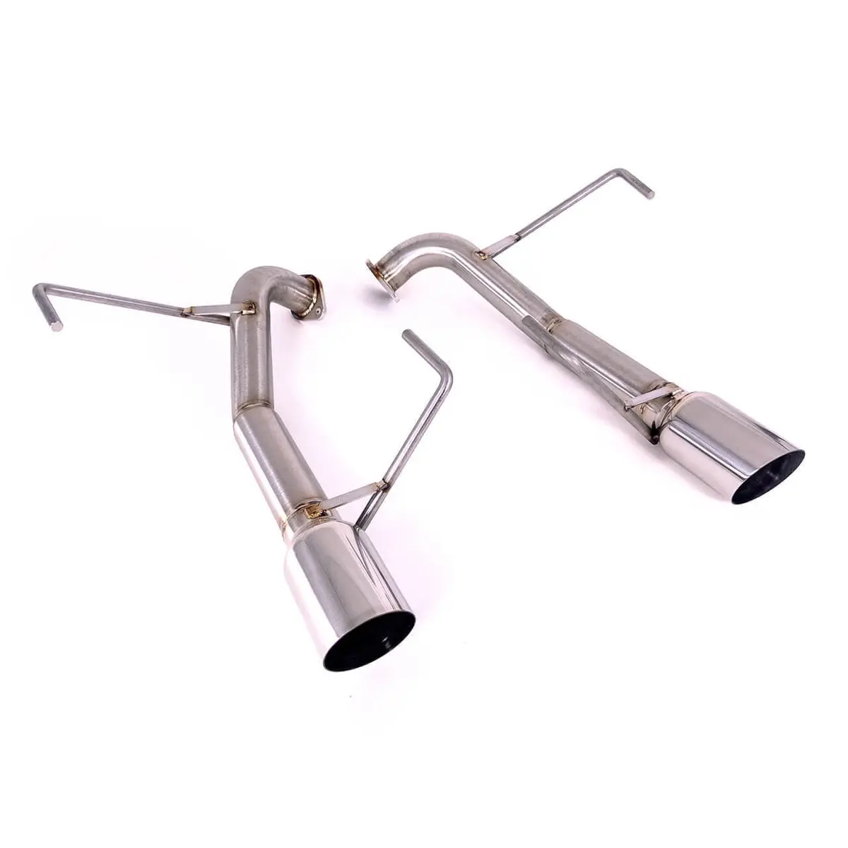 Axleback Exhaust - 2008-2011 Impreza 2.5I Sedan - Muffler Delete - 3.5" Single Wall Tips 1