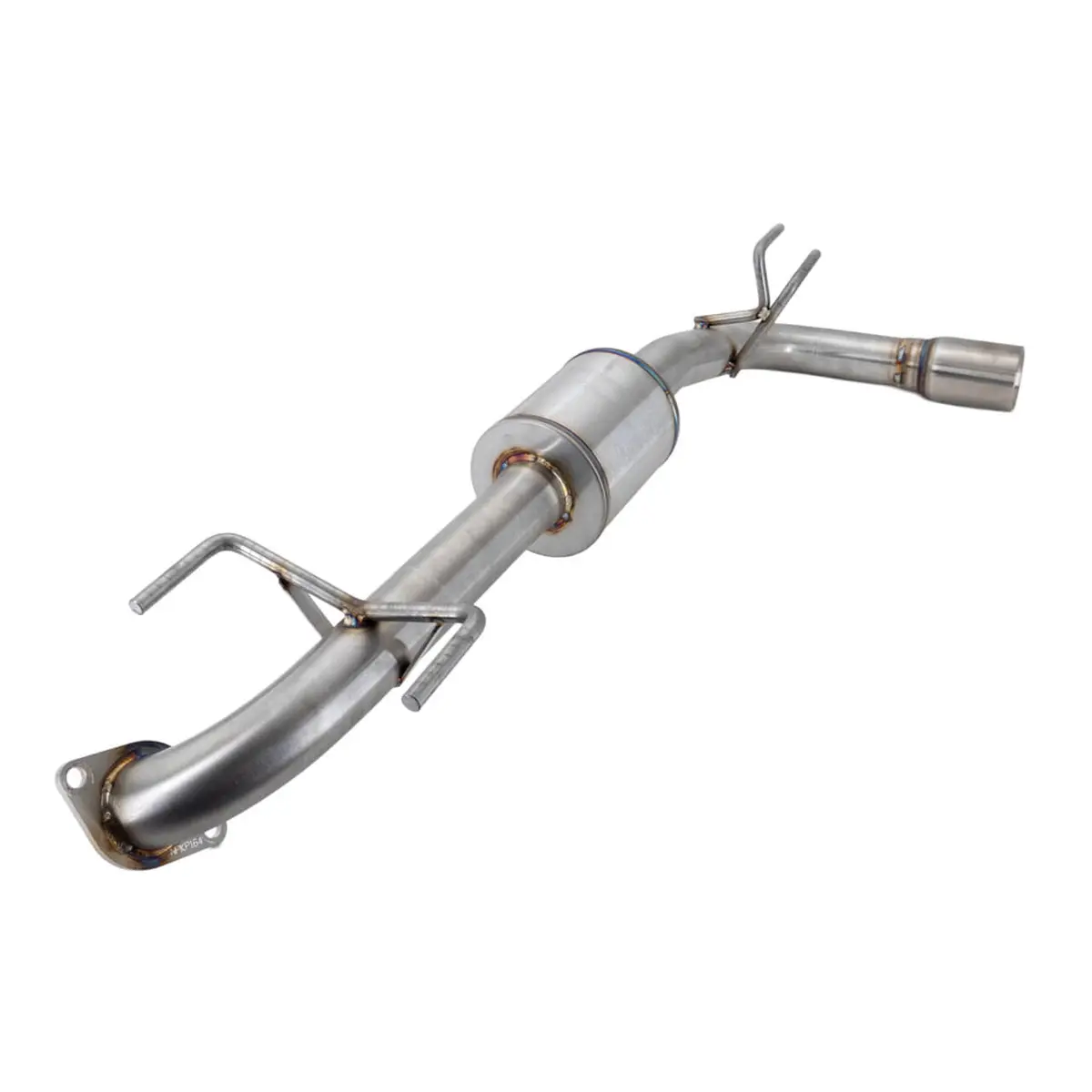 Axleback Exhaust - 2017+ Impreza Wagon - Single Exit - 5" Muffler - 3" Double Wall Tip 1