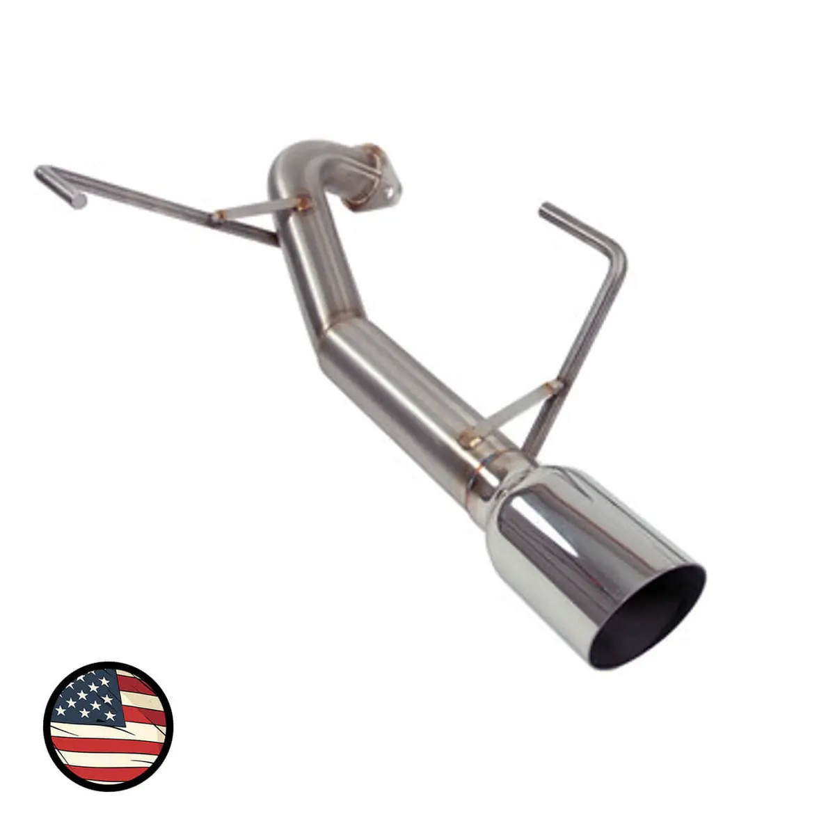 Axleback Exhaust - 2020-2025 Subaru Legacy 2.5L - Muffler Delete 1