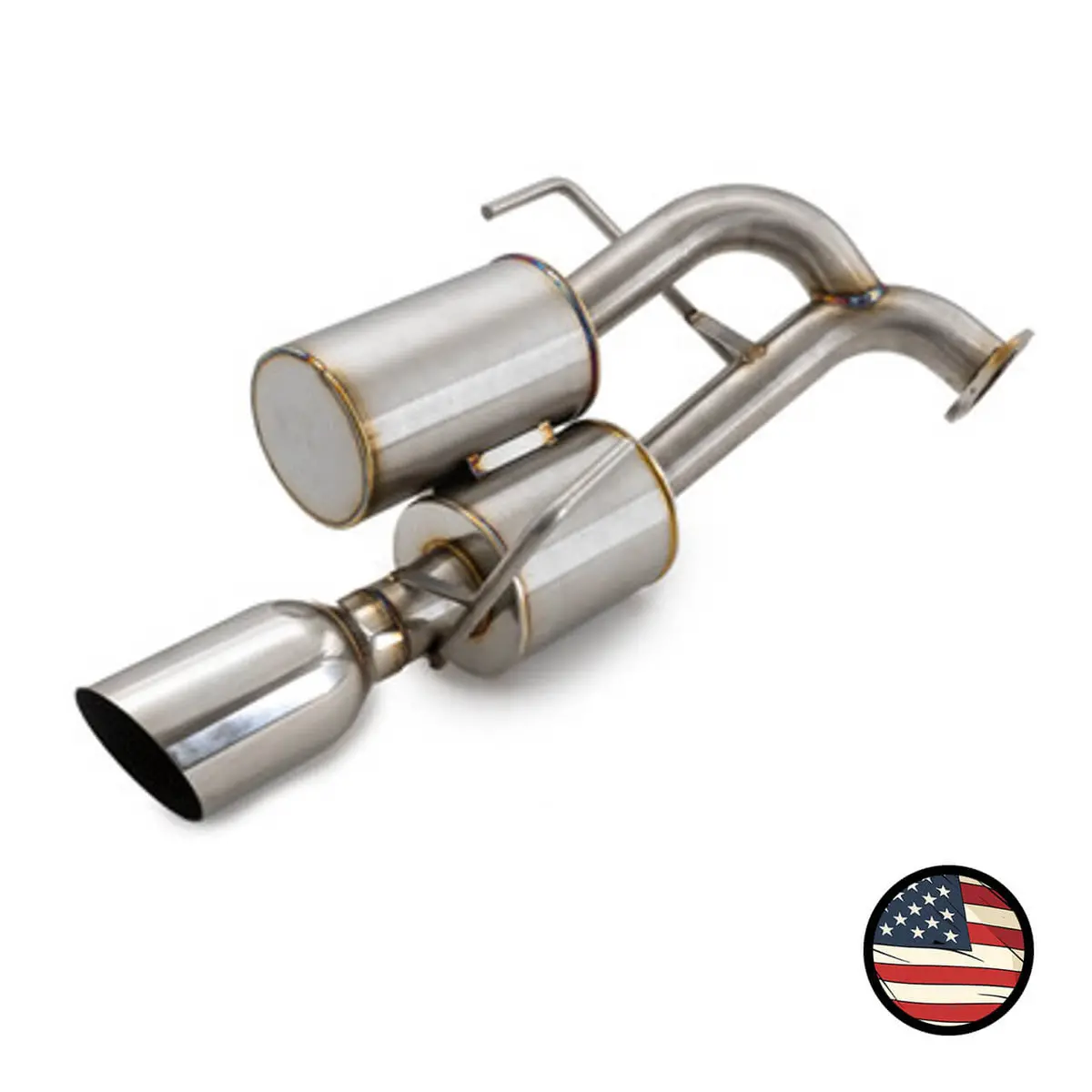 Axleback Exhaust - 2020-2025 Legacy 2.5I Dual Chamber With 5" Muffler 1