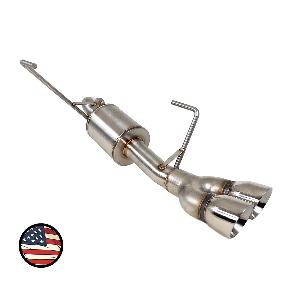Axleback Exhaust - 2020-2025 Outback 2.5I - Dual Exit - 5" Muffler 1