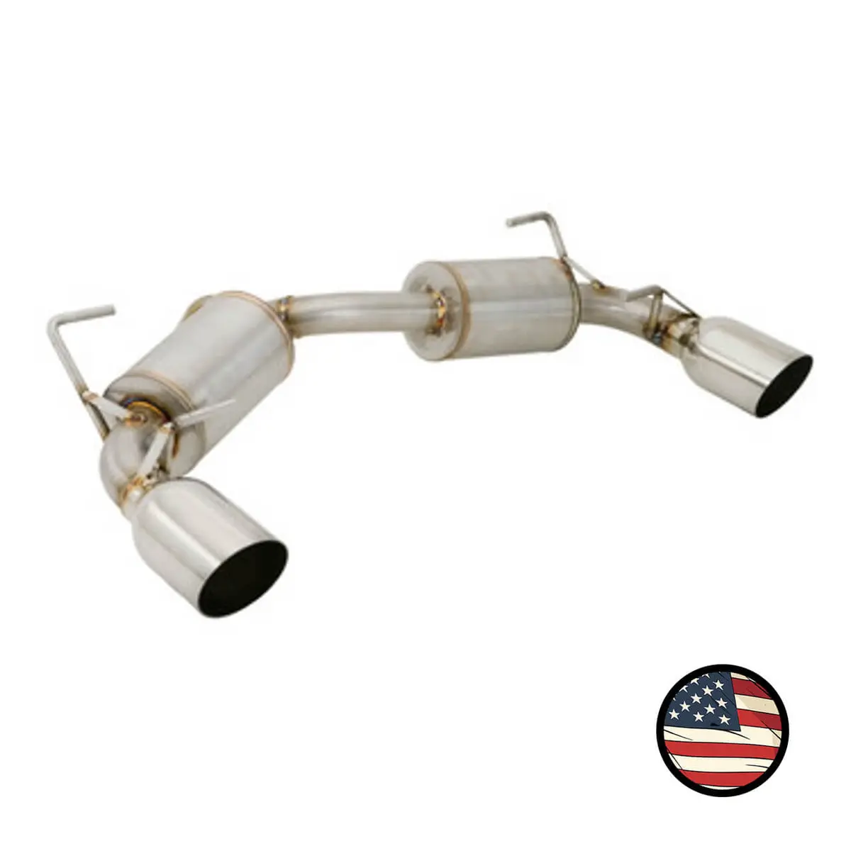 Axleback Exhaust - 2022+ Subaru Brz/Toyota Gr86 - 5" Muffler 1