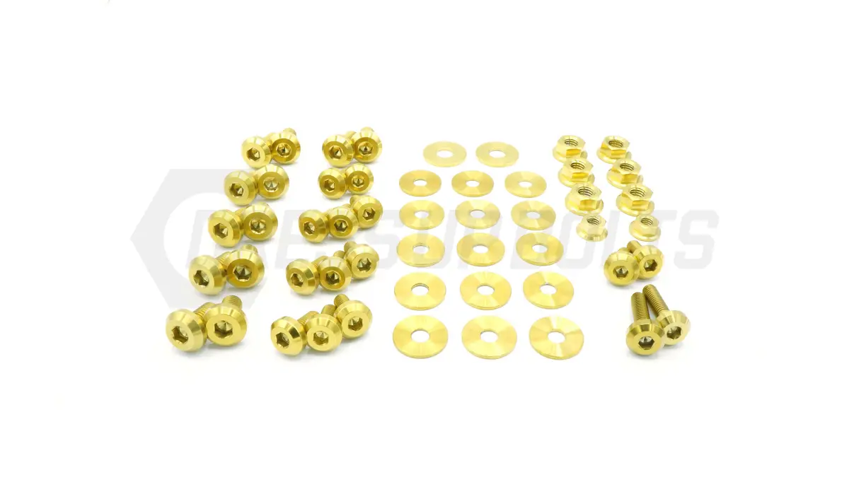 Dress Up Bolts Titanium Hardware Engine Bay Kit - Subaru Wrx/Sti (2004-2005) 1