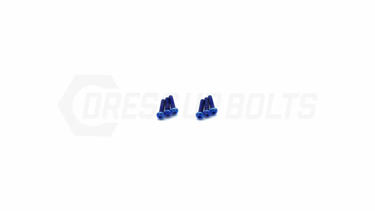 Dress Up Bolts Titanium Hardware Kit - Sti Manual Shifter Trim 3