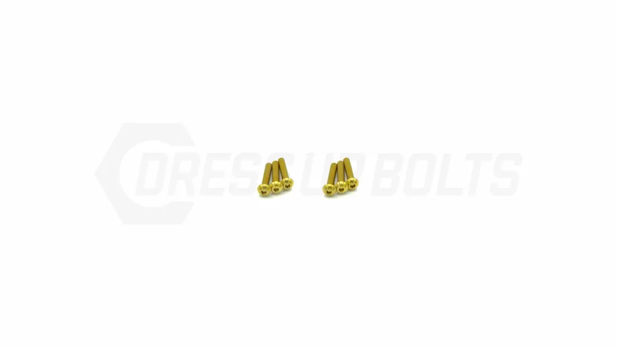 Dress Up Bolts Titanium Hardware Kit - Sti Manual Shifter Trim 1