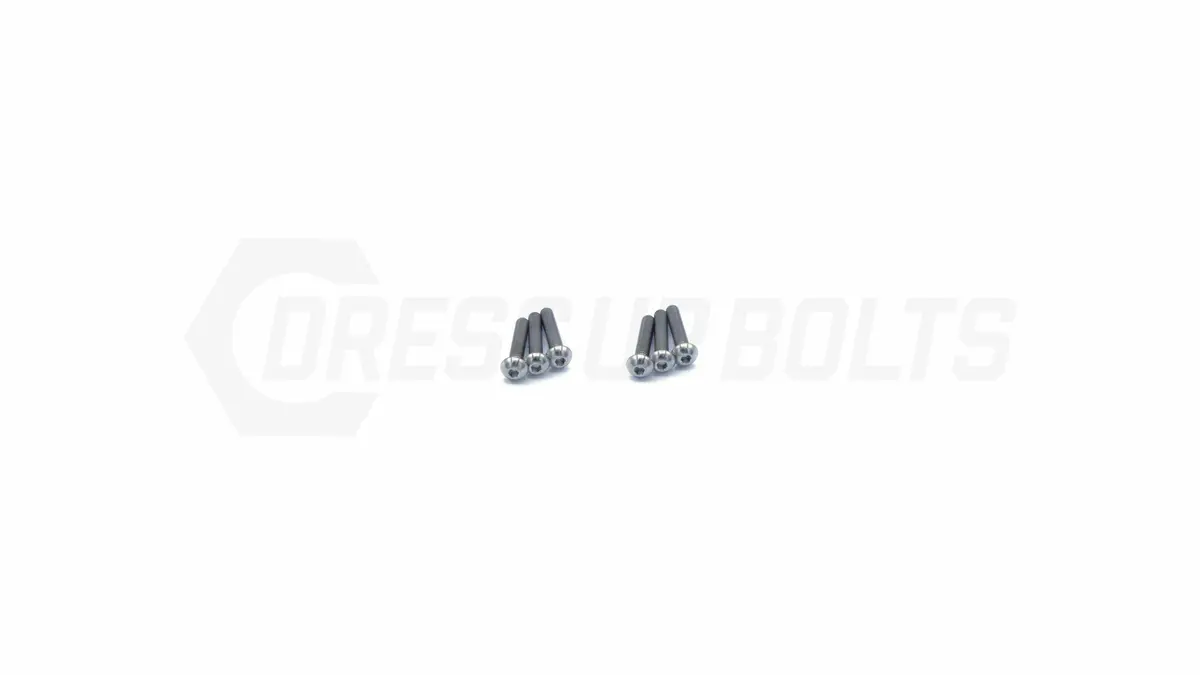 Dress Up Bolts Titanium Hardware Kit - Sti Manual Shifter Trim 6