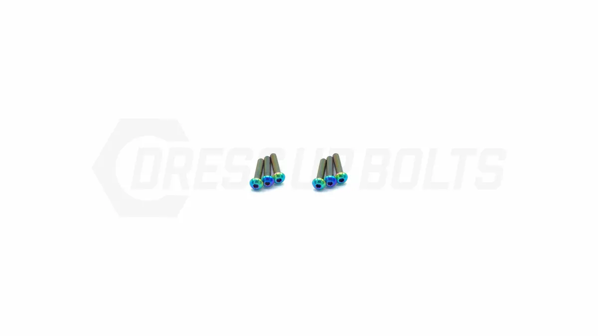Dress Up Bolts Titanium Hardware Kit - Sti Manual Shifter Trim 4