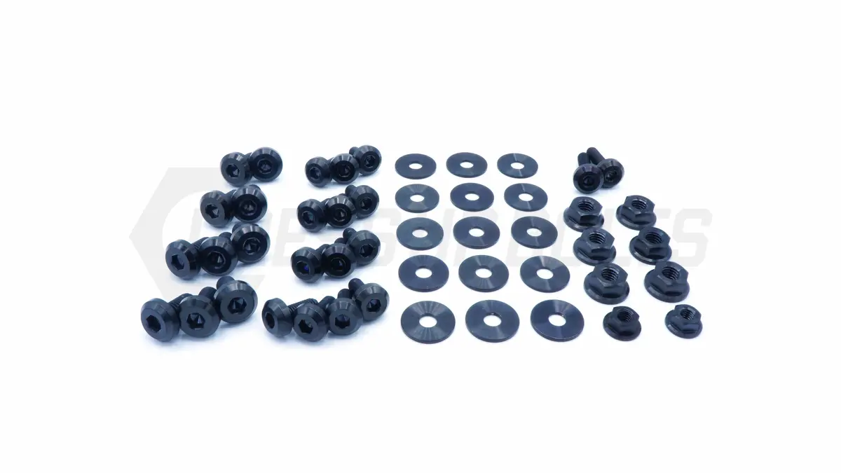 Dress Up Bolts Titanium Hardware Engine Bay Kit - Subaru Forester (2006-2008) 6