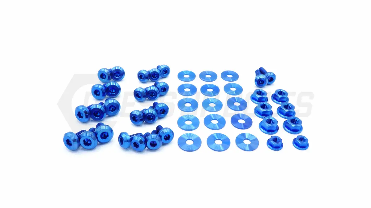 Dress Up Bolts Titanium Hardware Engine Bay Kit - Subaru Forester (2006-2008) 3