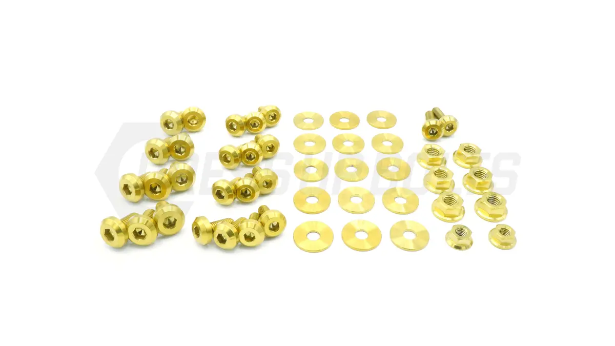 Dress Up Bolts Titanium Hardware Engine Bay Kit - Subaru Forester (2006-2008) 4