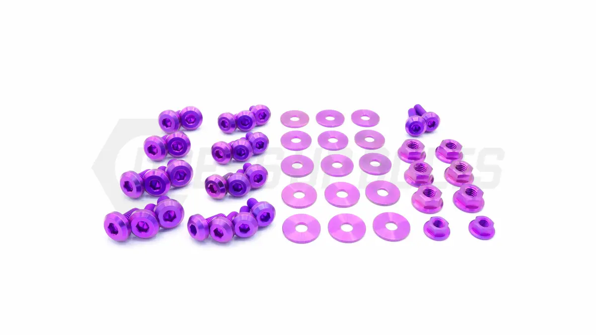 Dress Up Bolts Titanium Hardware Engine Bay Kit - Subaru Forester (2006-2008) 6