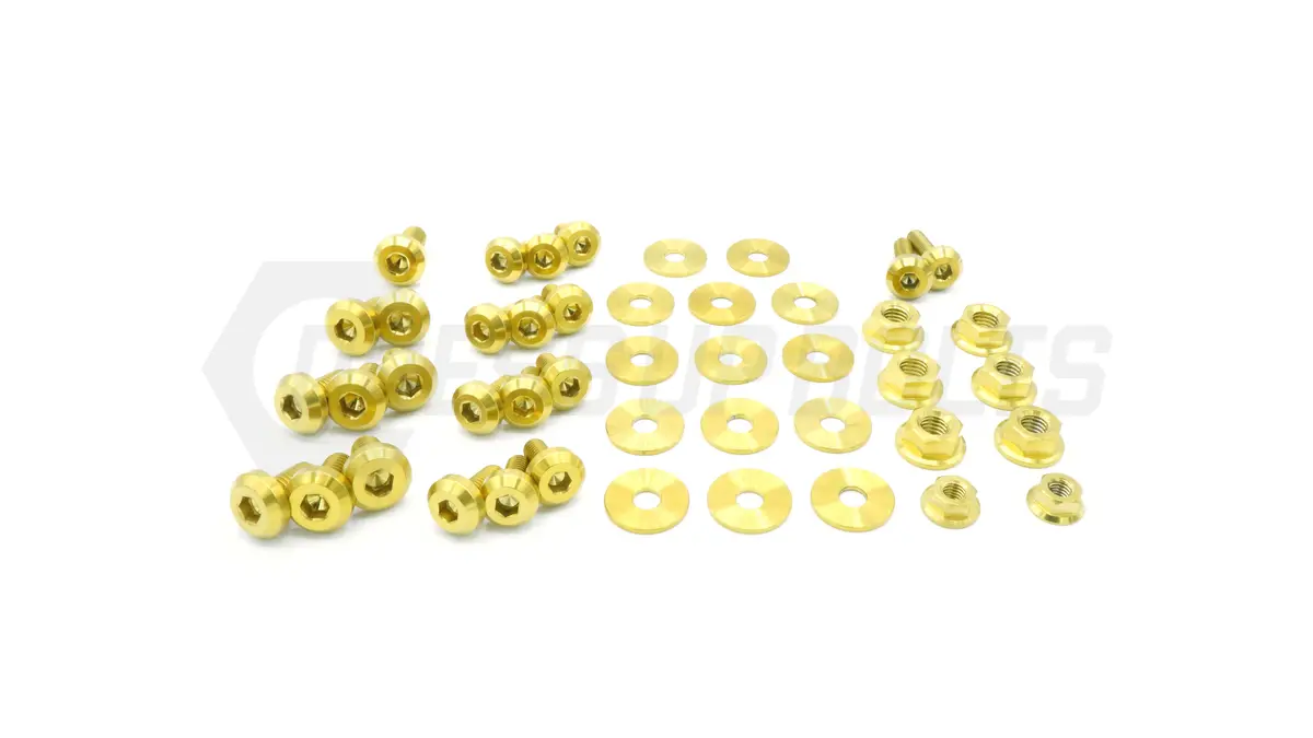 Dress Up Bolts Titanium Hardware Engine Bay Kit - Subaru Forester (2003-2005) 3