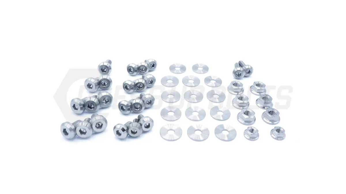 Dress Up Bolts Titanium Hardware Engine Bay Kit - Subaru Forester (2003-2005) 5