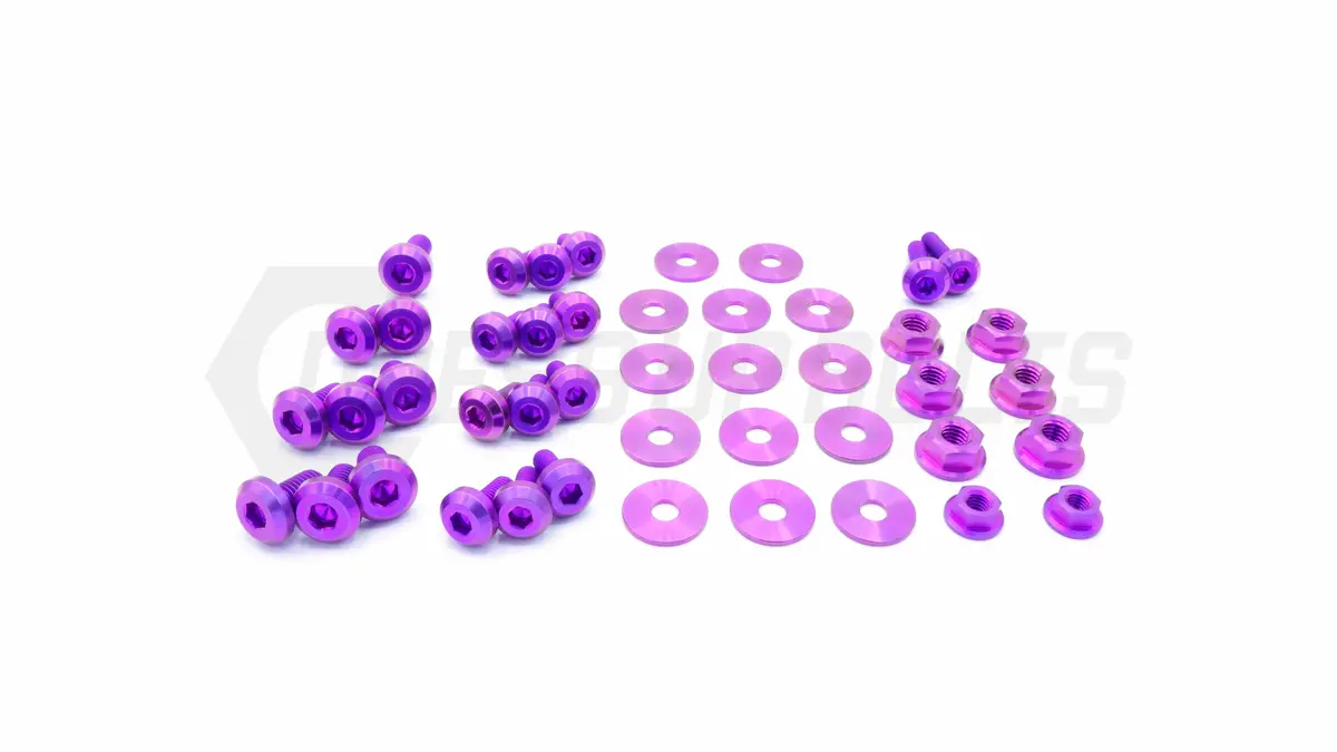 Dress Up Bolts Titanium Hardware Engine Bay Kit - Subaru Forester (2003-2005) 6
