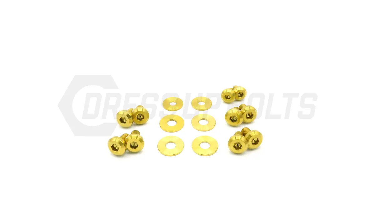 Dress Up Bolts Titanium Hardware Trunk Kit - Toyota 86 (2013-2020) 3