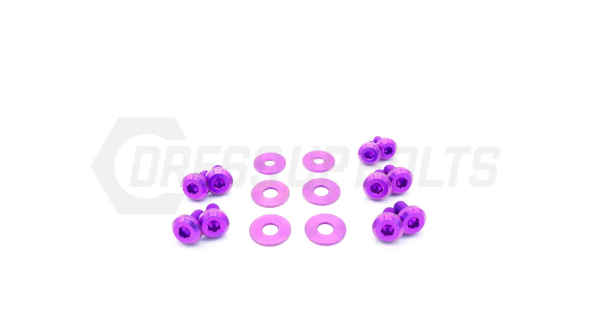 Dress Up Bolts Titanium Hardware Trunk Kit - Toyota 86 (2013-2020) 6