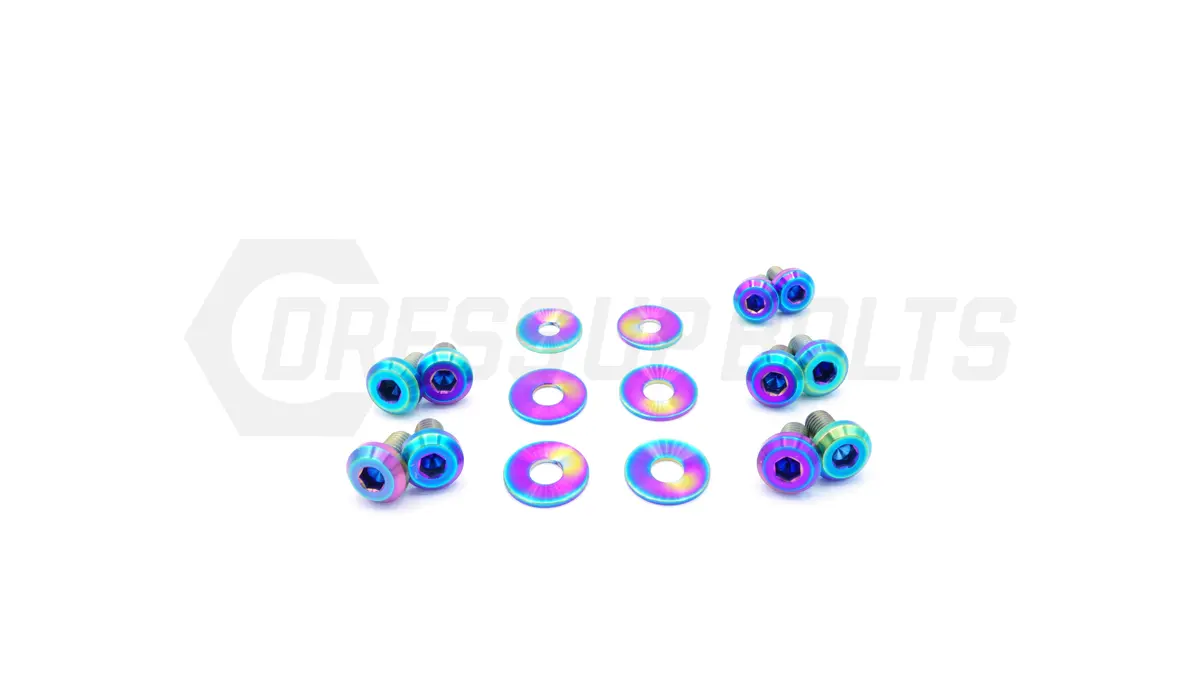 Scion Fr-S (2013-2016) Titanium Dress Up Bolts Trunk Kit 4