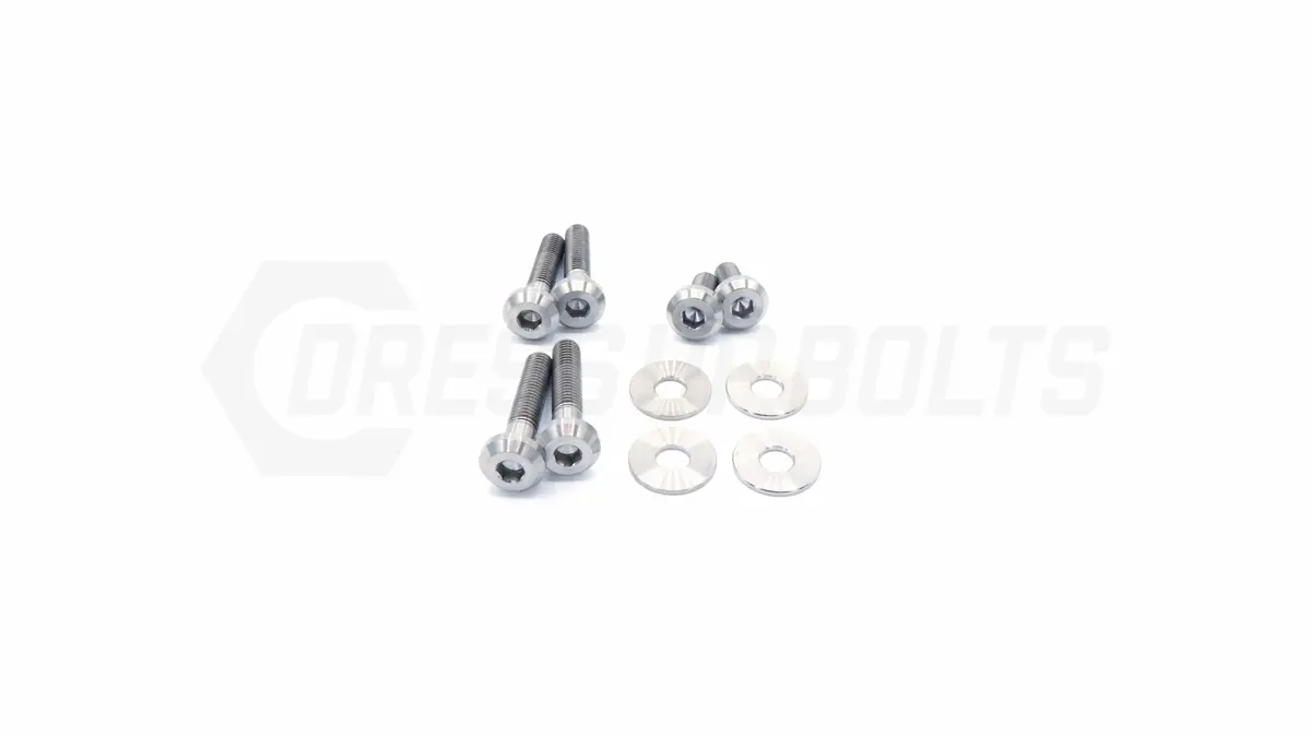 Dress Up Bolts Titanium Hardware Trunk Kit - Subaru Impreza Gc8 (1992-2001) 1