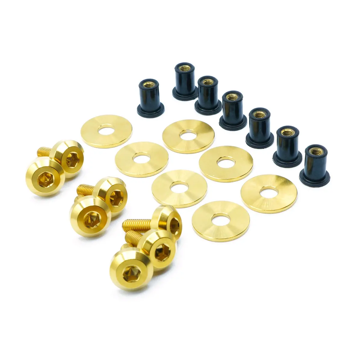 Dress Up Bolts Titanium Hardware Plastic Clip Delete Trunk Kit - Brz/Gt86/Fr-S (2013-2020) 3