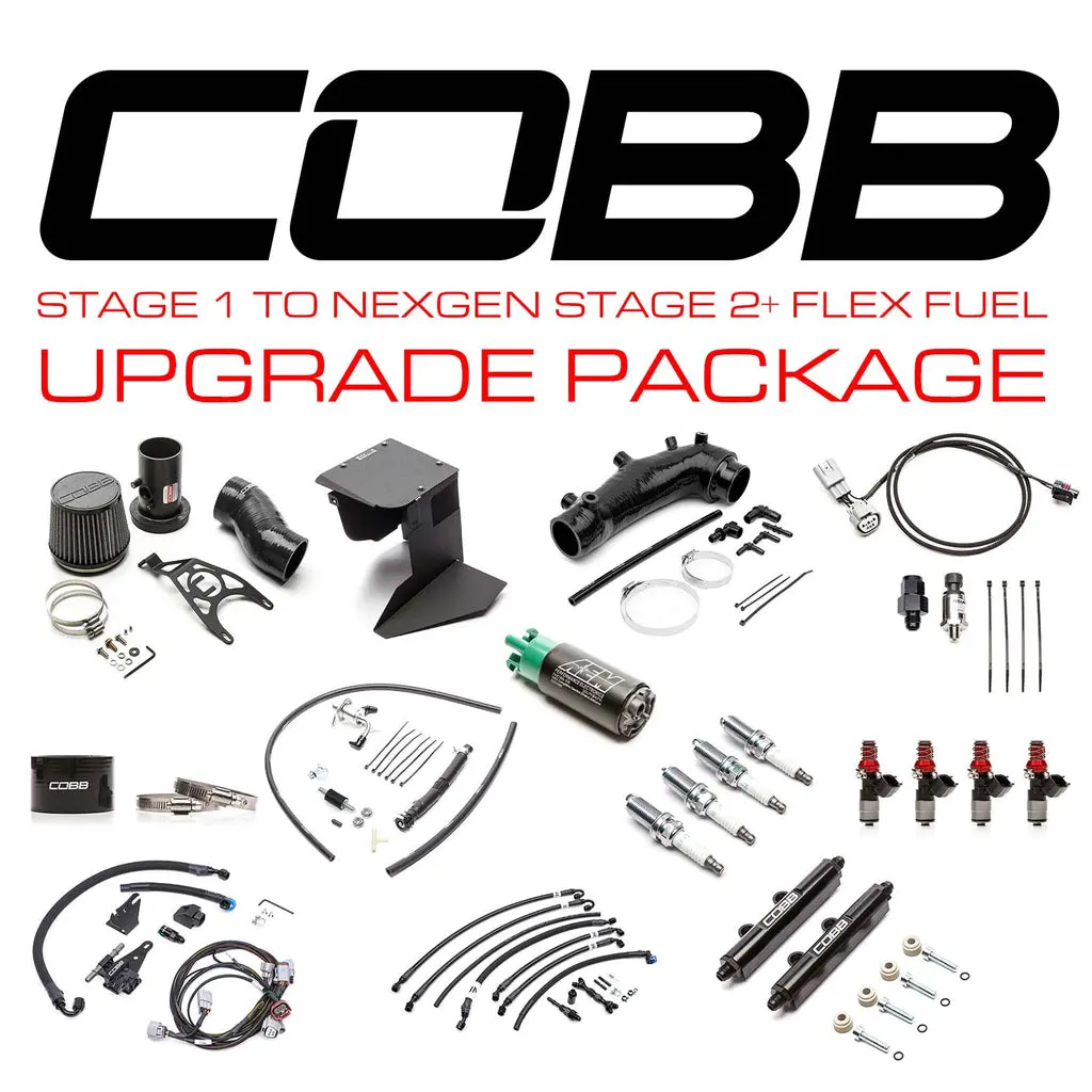 Cobb 08-14 Subaru Sti Stg 1 To Nexgen Stg 2+ Flex Fuel Power Package - Blue 1