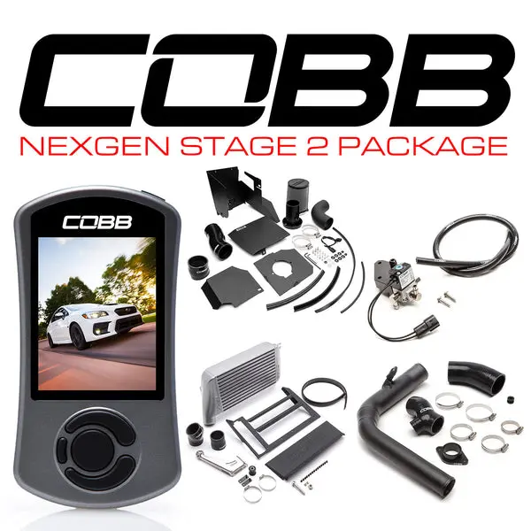 Cobb 15-21 Subaru Wrx Nexgen Stage 2 Power Package W/Sf Intake - Silver 1