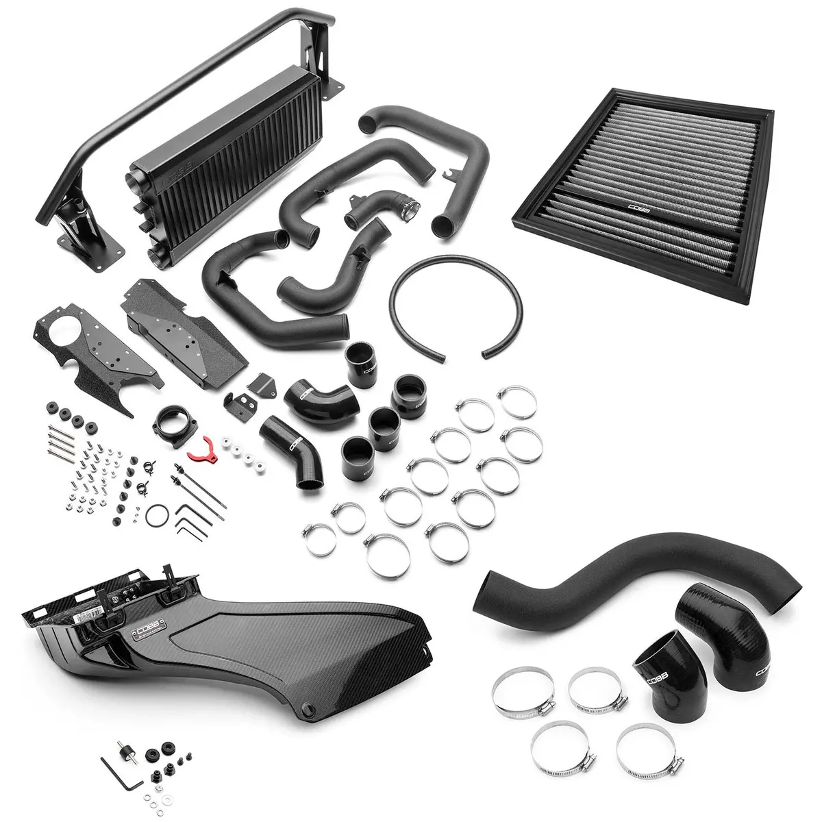 Cobb 2022+ Subaru Wrx Fmic + Redline Intake Package - Black 1