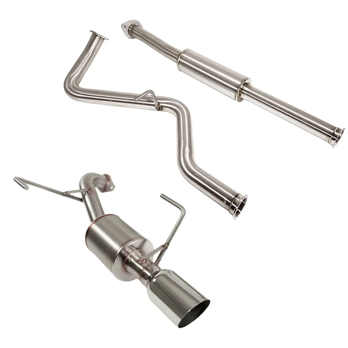 Axleback Exhaust - 2018-2019 Legacy 2.5I - 5" Muffler 1