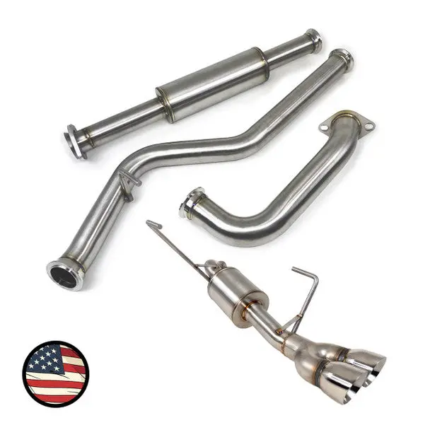 Catback Exhaust - 2020-2025 Outback 2.5I - Dual Exit - 5" Muffler 1