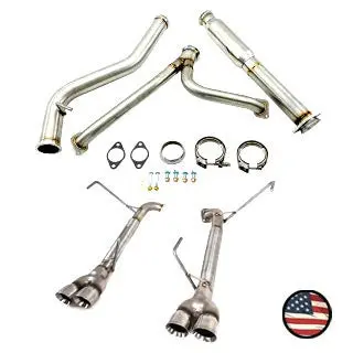 Catback Exhaust - 2020-2025 Outback Xt/Wilderness - Quad Exit - Muffler Delete 1