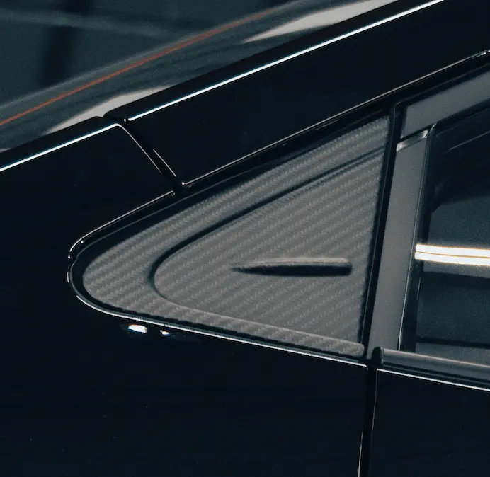 Grmods Carbon Fiber Window Triangles 1