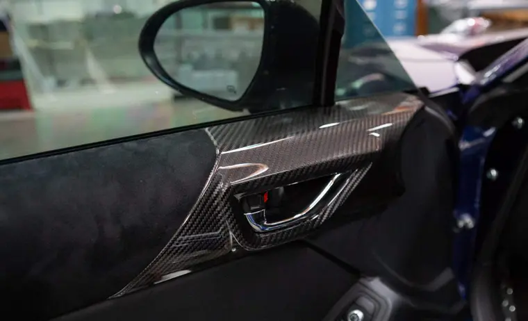 Revel Gt Dry Carbon 2022 Toyota Gr8 / Subaru Brz Carbon Carbon Trim Covers - 2 Pieces 1