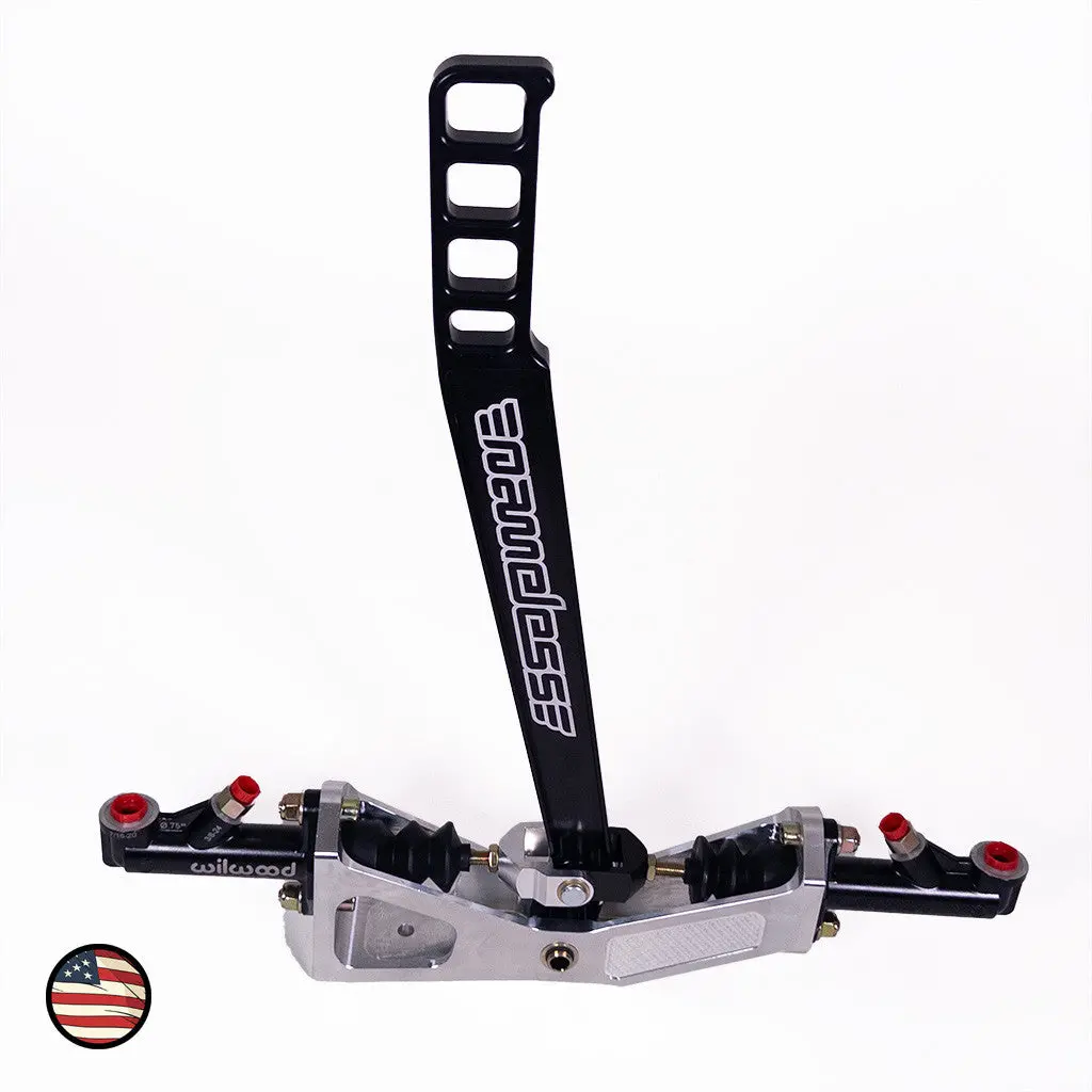 Two Way Staging/Cutting Handbrake - Long (18") Black Handle - Dual Master Cylinders 1