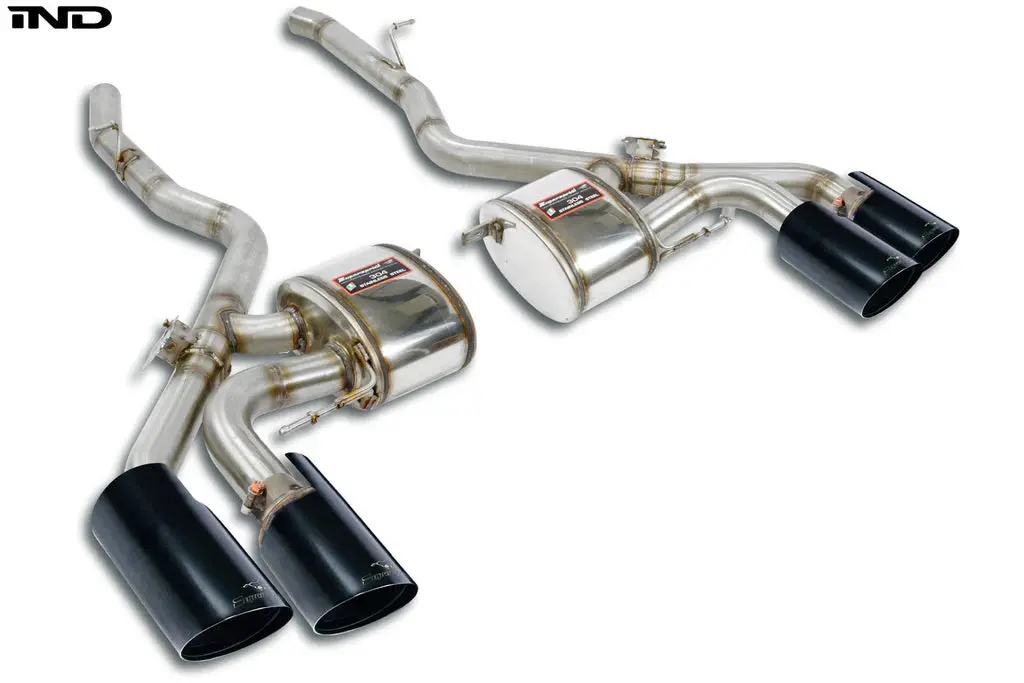 Supersprint G8x M3 / M4 Stainless Rear Exhaust - Valved 1