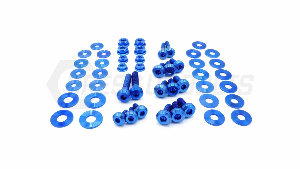 Dress Up Bolts Stage 1 Titanium Hardware Engine Bay Kit - Toyota Supra Mkv 1