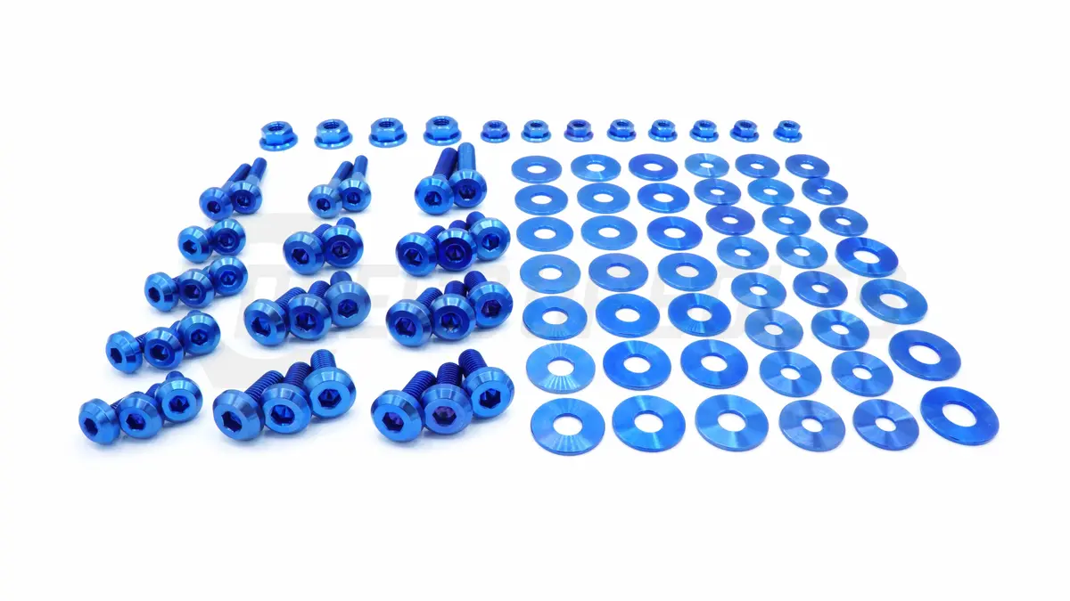 Dress Up Bolts Stage 2 Titanium Hardware Engine Bay Kit - Toyota Supra Mkv 3
