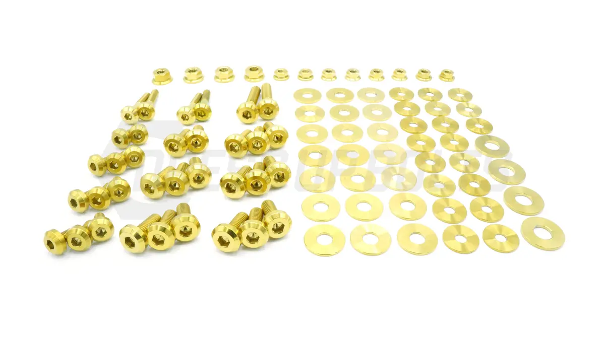 Dress Up Bolts Stage 2 Titanium Hardware Engine Bay Kit - Toyota Supra Mkv 4