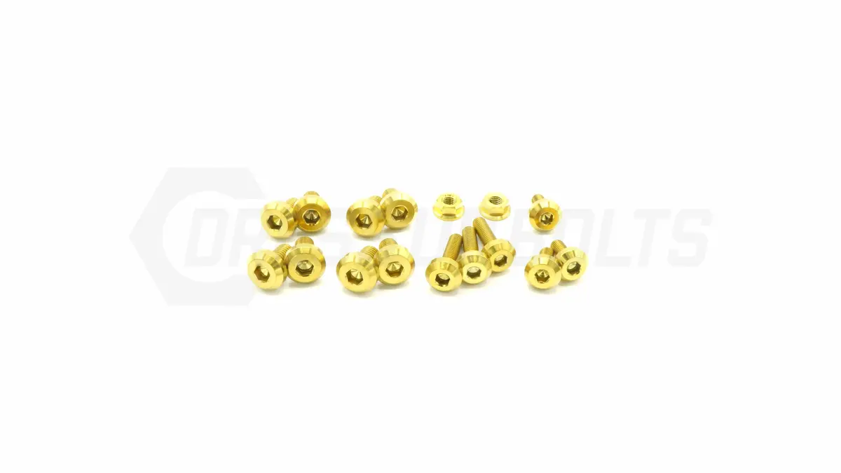 Dress Up Bolts Titanium Hardware Engine Kit - 7M-Gte Engine 1