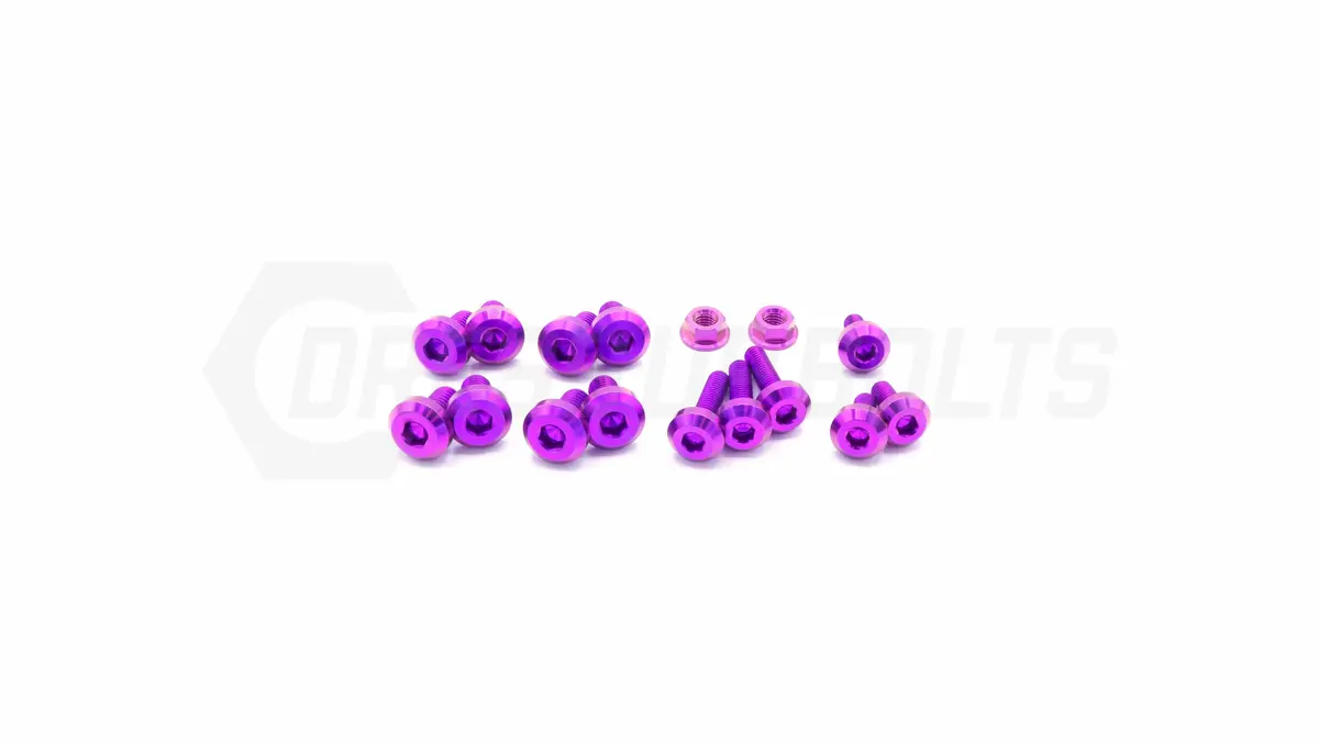 Dress Up Bolts Titanium Hardware Engine Kit - 7M-Gte Engine 6