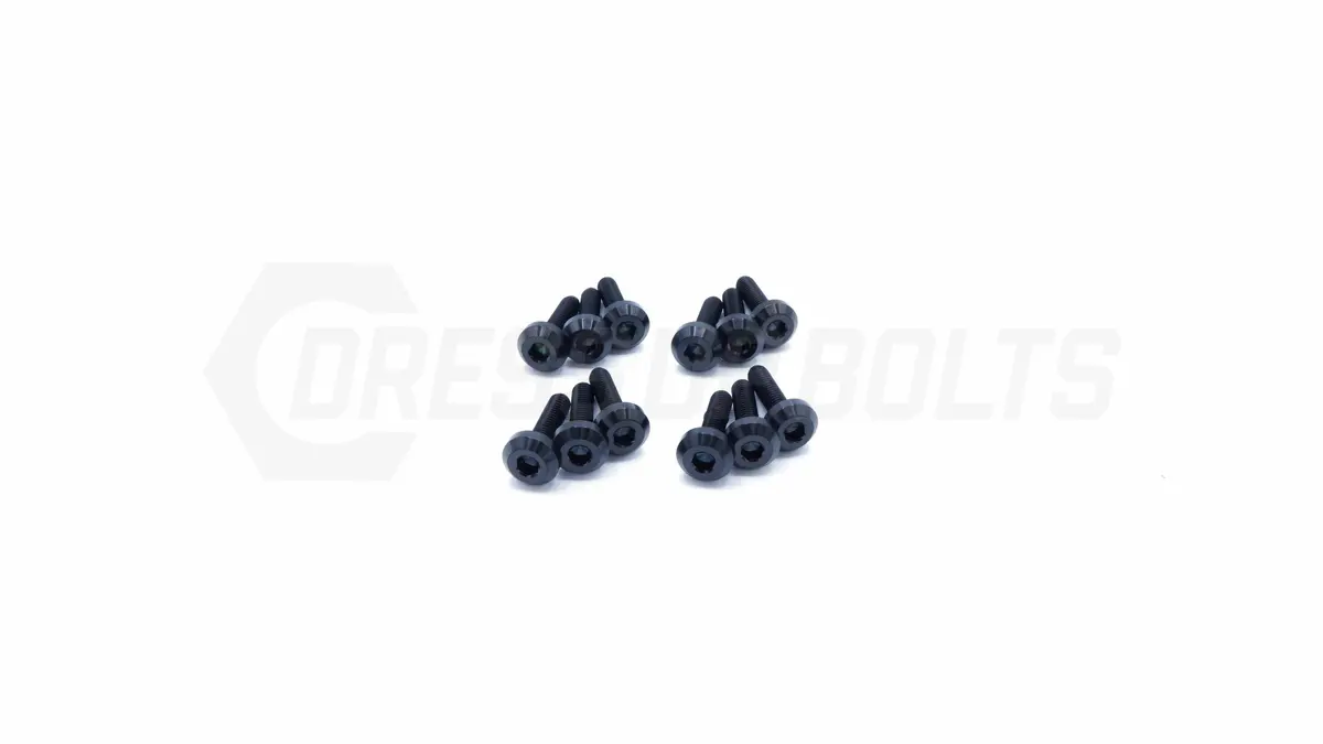Dress Up Bolts Titanium Hardware Valve Cover Kit - 7M-Gte Engine 3