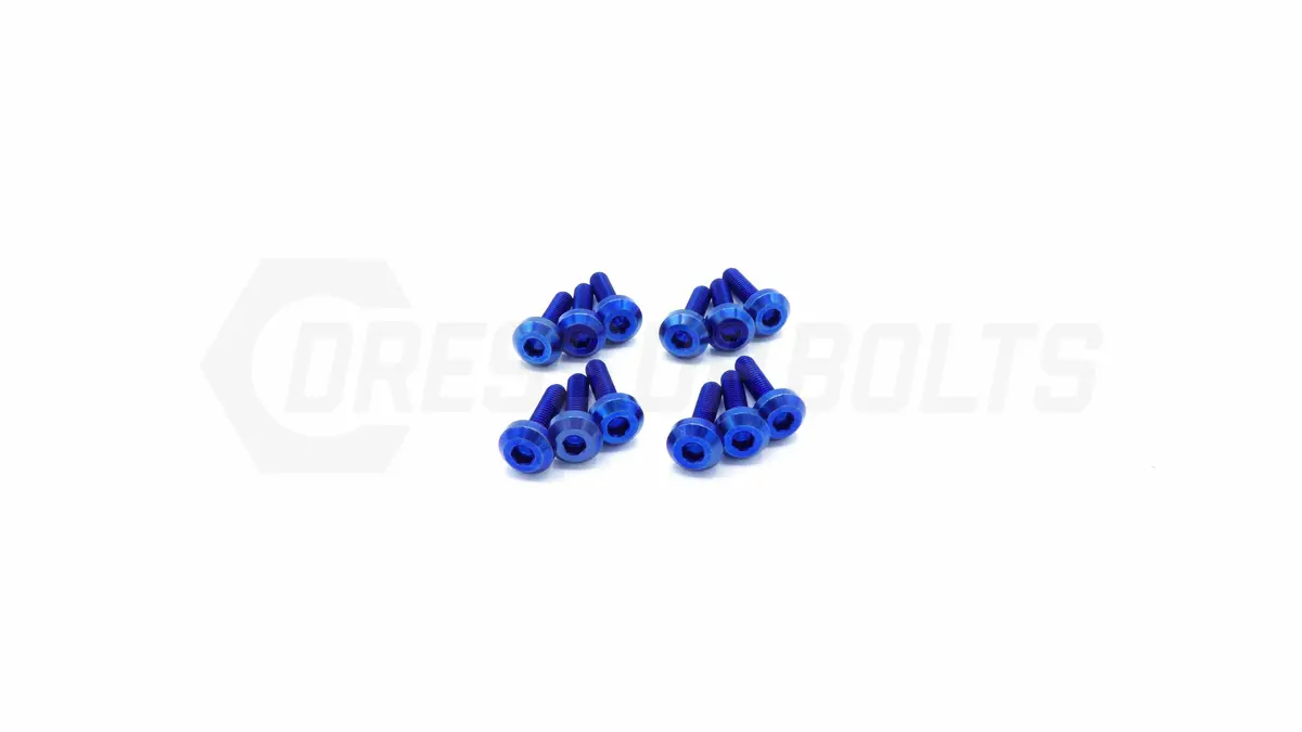 Dress Up Bolts Titanium Hardware Valve Cover Kit - 7M-Gte Engine 4
