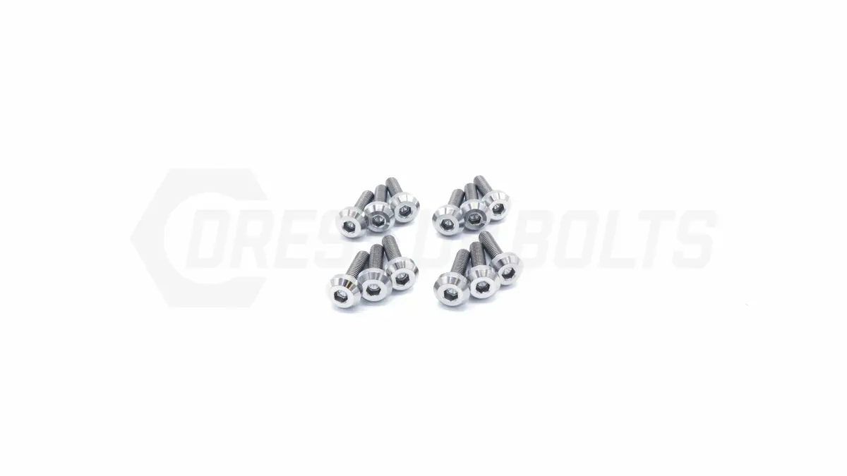 Dress Up Bolts Titanium Hardware Valve Cover Kit - 7M-Gte Engine 1
