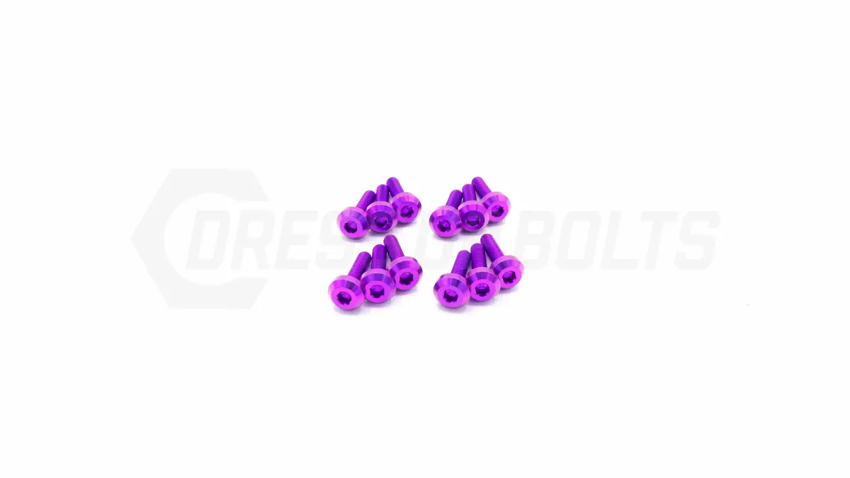 Dress Up Bolts Titanium Hardware Valve Cover Kit - 7M-Gte Engine 6