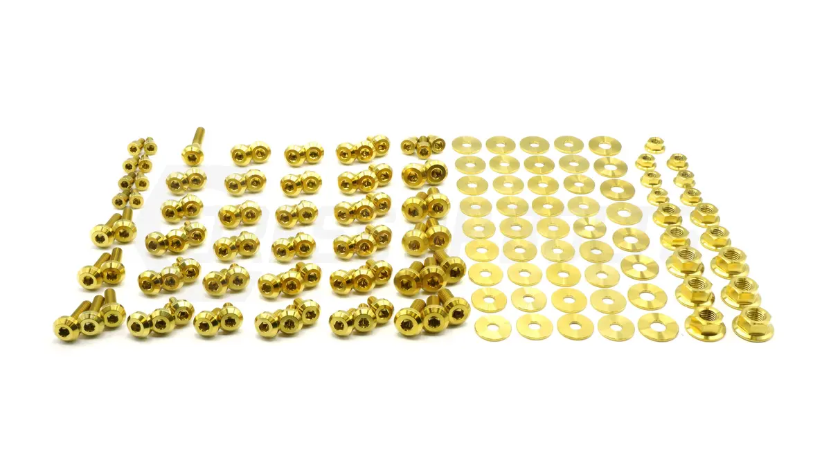 Dress Up Bolts Stage 3 Titanium Hardware Engine Bay Kit - Toyota Supra Mkiii (1986-1992) 6